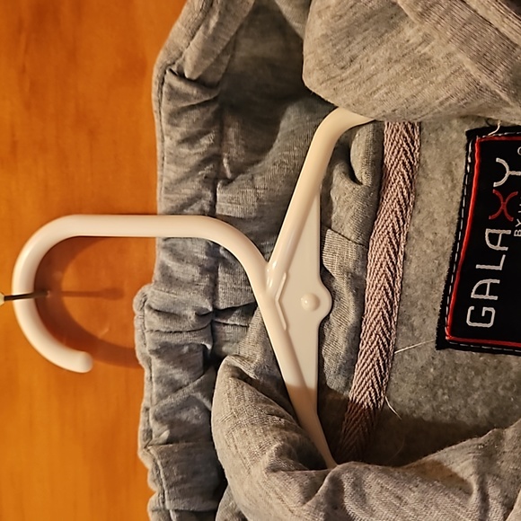 New gray zip up hoodie - Picture 2 of 7